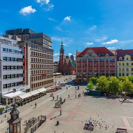 Przestronne Dwa Pokoje Z Widokiem Na Rynek I Plac Solny! Wroclaw Exterior photo